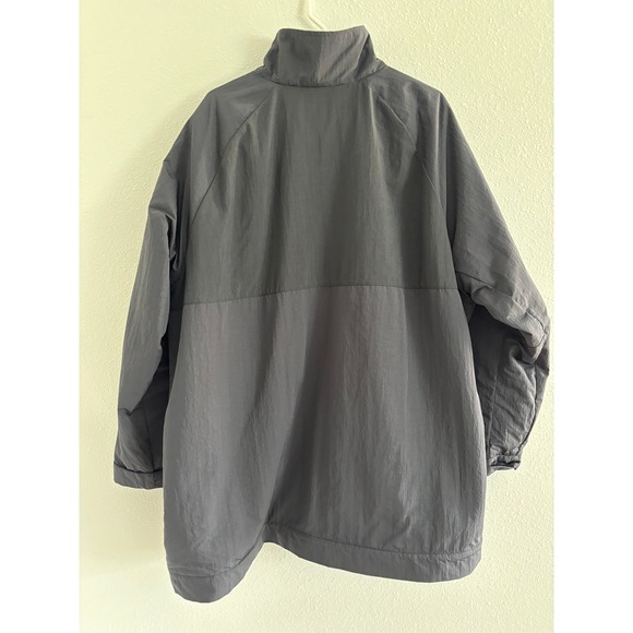 Nike Air Jacket Mens 2XL Black Fleece Woven Outdoor Sporty Vintage‎ Athletic - Picture 2 of 11